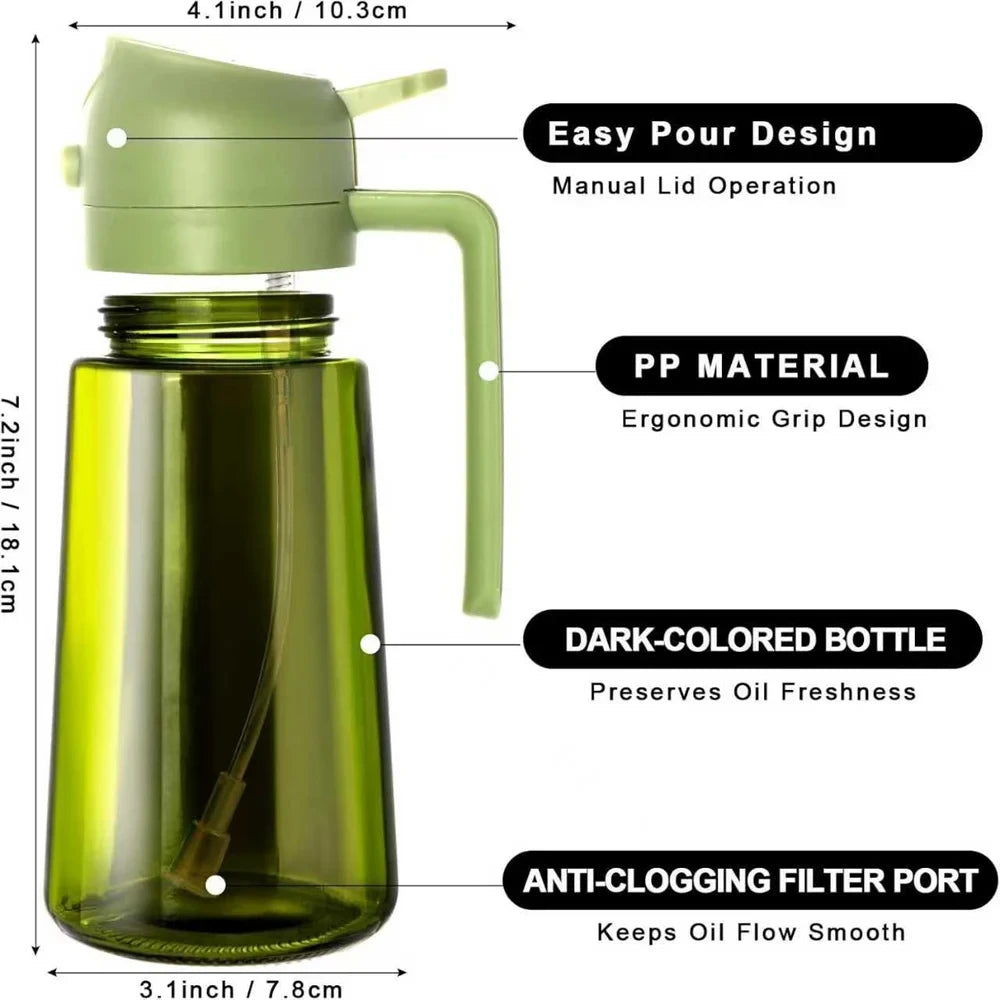 Glass Oil Spray Dispenser