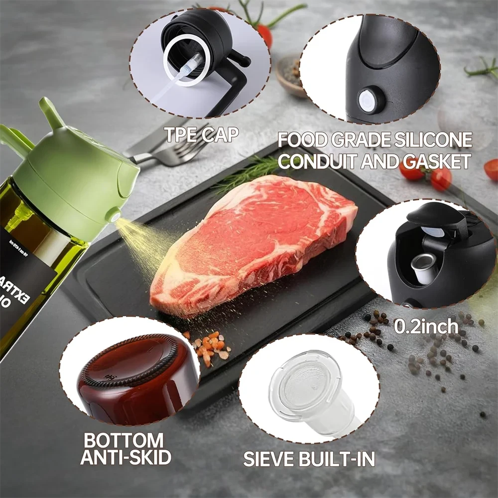 Glass Oil Spray Dispenser