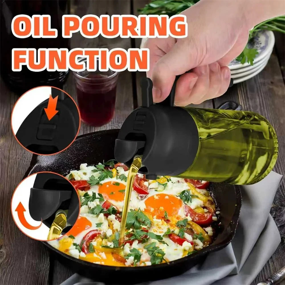 Glass Oil Spray Dispenser