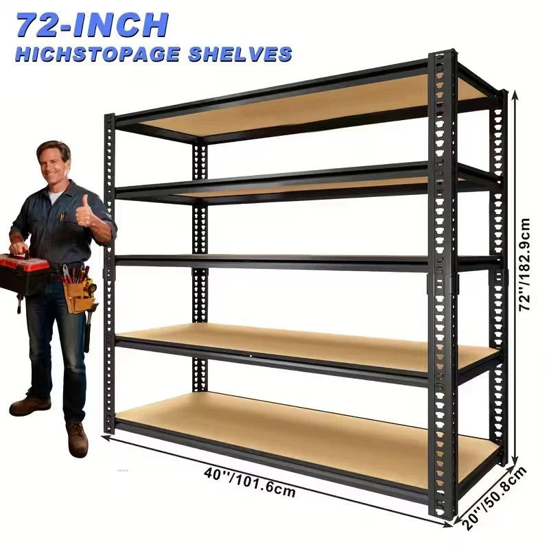 Robust Metal Storage Shelving