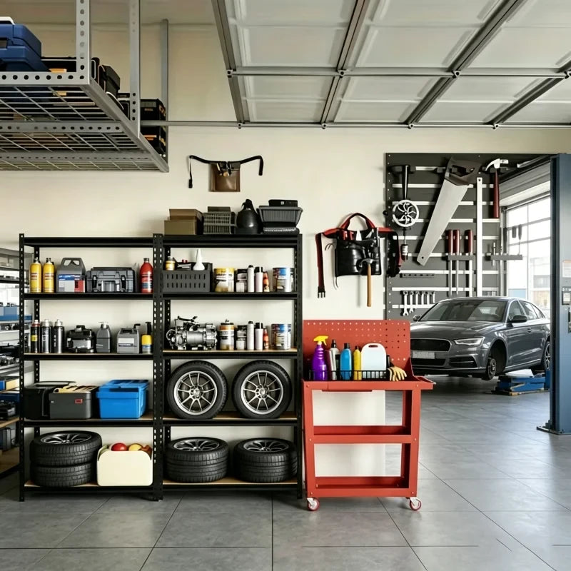 Heavy Duty Adjustable Garage Shelving